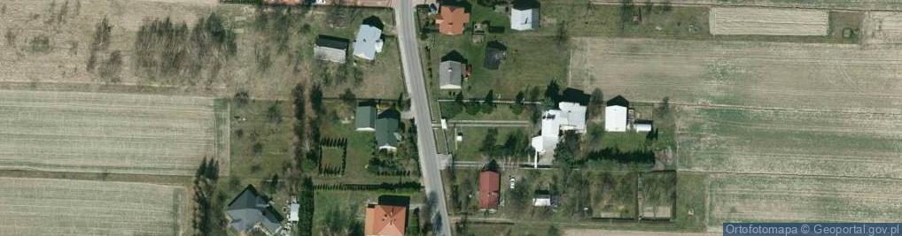 Zdjęcie satelitarne Wrocanka village