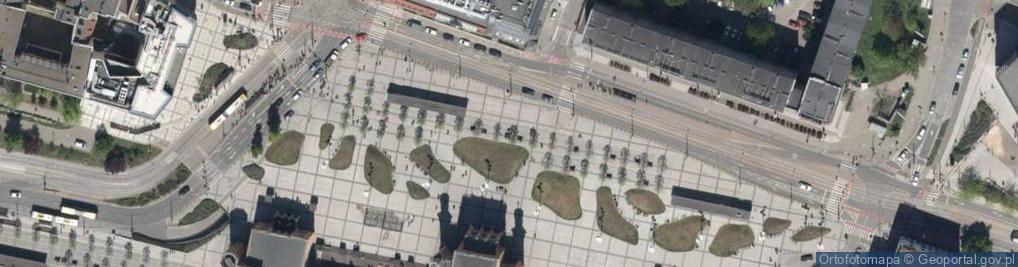 Zdjęcie satelitarne Wroclaw Glowny