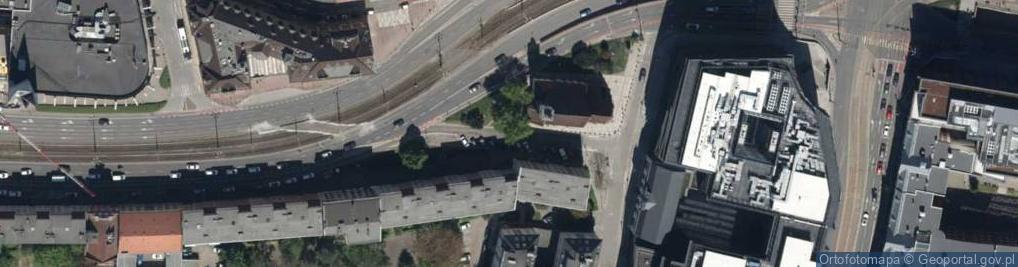 Zdjęcie satelitarne Wroclaw kosciol sw Krzysztofa