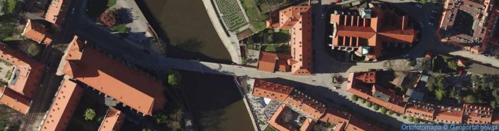 Zdjęcie satelitarne Wroclaw-kosciol swPiotra.Pawla od pn