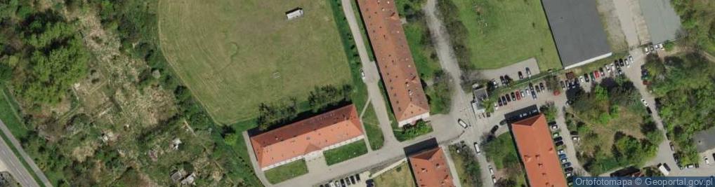 Zdjęcie satelitarne Wroclaw-Kozanow stare koszary