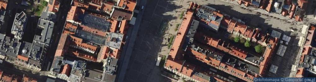 Zdjęcie satelitarne Wroclaw Rynek 2005 2