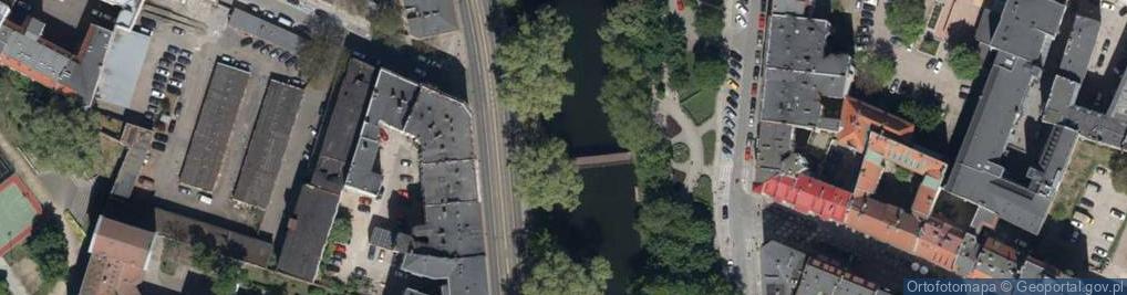 Zdjęcie satelitarne Wrocław rynek teatr