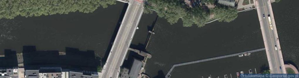 Zdjęcie satelitarne Wrocław, woda, 2010-05-22 - 297