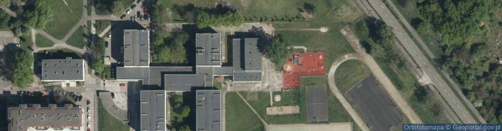 Zdjęcie satelitarne Wroclaw-zesp szkol nr 21