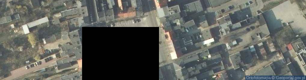 Zdjęcie satelitarne Wrzesnia, ratusz 1