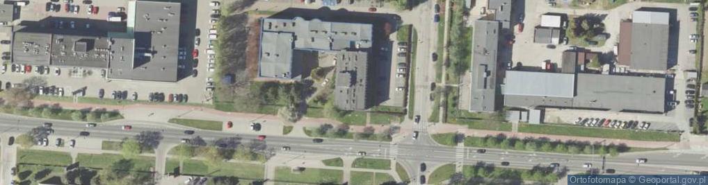 Zdjęcie satelitarne WSPA Lublin-budynek16