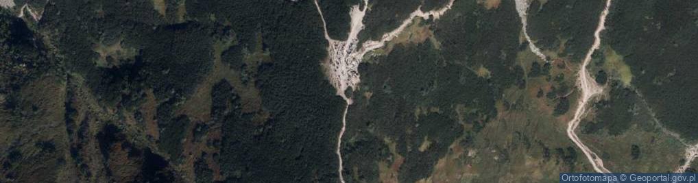 Zdjęcie satelitarne Wyciąg krzesełkowy Goryczkowy T58