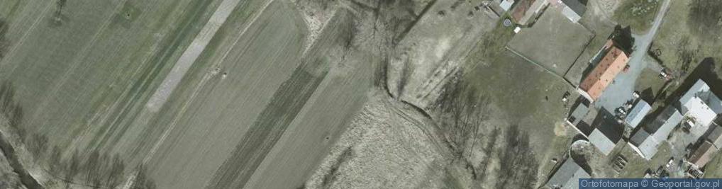 Zdjęcie satelitarne Ząbkowice Śląskie-mury miejskie