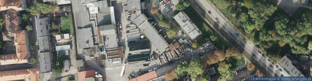 Zdjęcie satelitarne Zabrze browar filtracja P9193626