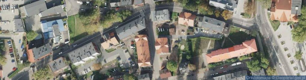 Zdjęcie satelitarne Zabrze---jagielonska