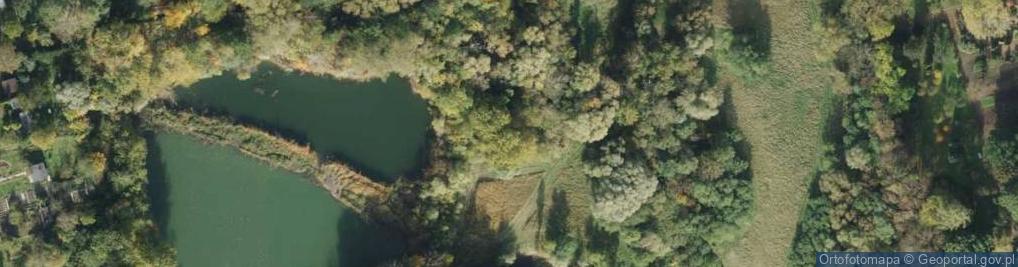 Zdjęcie satelitarne Zabrze - Ogród botaniczny 02