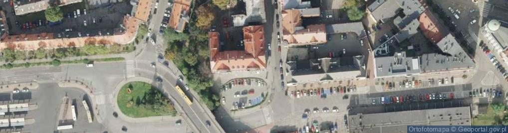 Zdjęcie satelitarne Zabrze - Plac Dworcowy 01