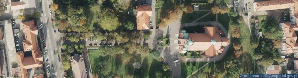 Zdjęcie satelitarne Zabrze St. Anne's Church