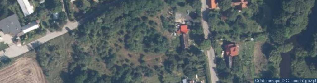 Zdjęcie satelitarne Zagroda- Charnowo