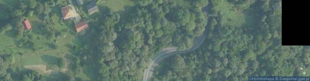 Zdjęcie satelitarne Zapora dobczyce