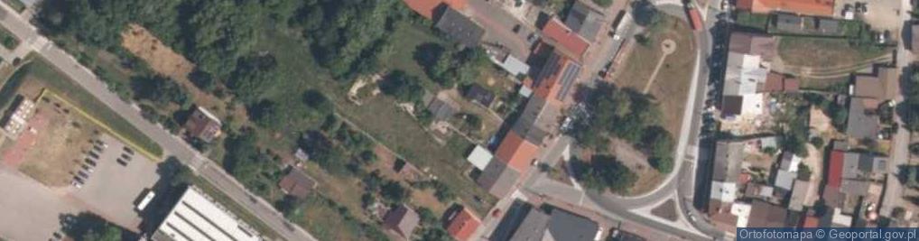 Zdjęcie satelitarne Zarnow church
