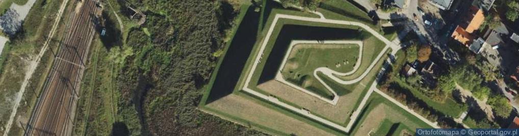 Zdjęcie satelitarne Zaroślak w Gdańsku