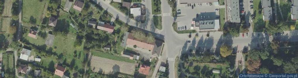 Zdjęcie satelitarne Zarzecze (powiat przeworski)-Pałac Dzieduszyckich