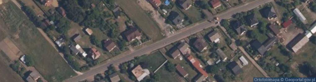 Zdjęcie satelitarne Zawady Liswarta- most 491
