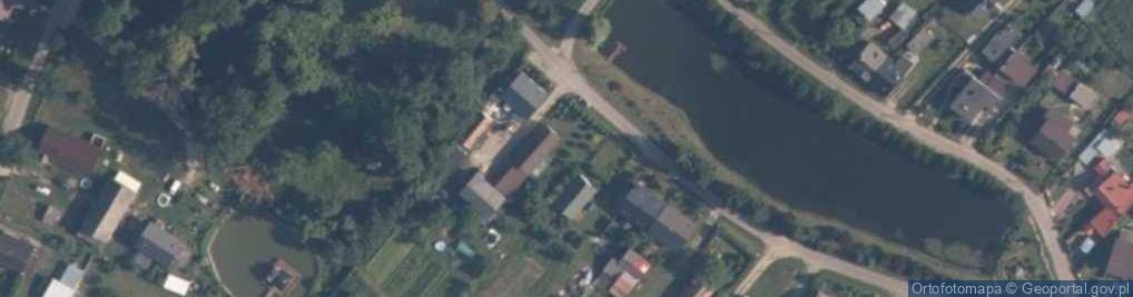 Zdjęcie satelitarne Zbeniny-pałac front 2
