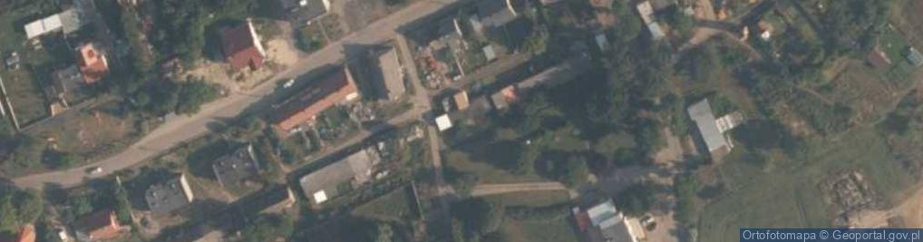 Zdjęcie satelitarne Zdbowo church