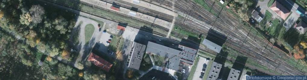 Zdjęcie satelitarne Zebrzydowice PKP