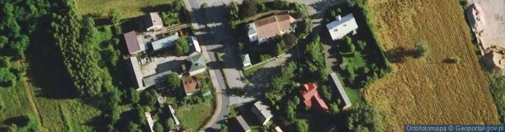 Zdjęcie satelitarne Zelechow church01