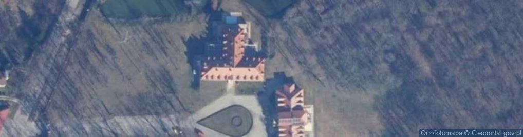 Zdjęcie satelitarne Żelechów - palace backside