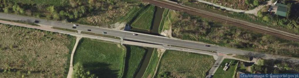 Zdjęcie satelitarne Zerniki-wiadukt.kolejowy.i.bunkier