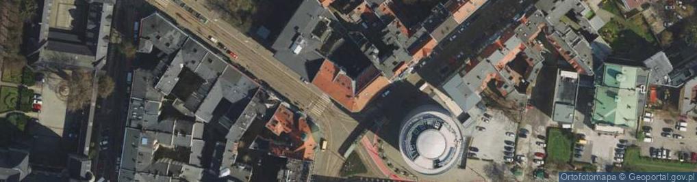 Zdjęcie satelitarne Zespół Szkół Komunikacji