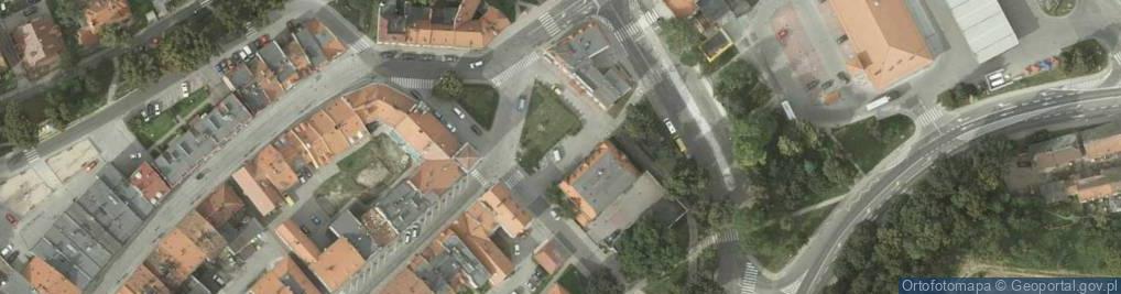 Zdjęcie satelitarne Zlotoryja Poczta