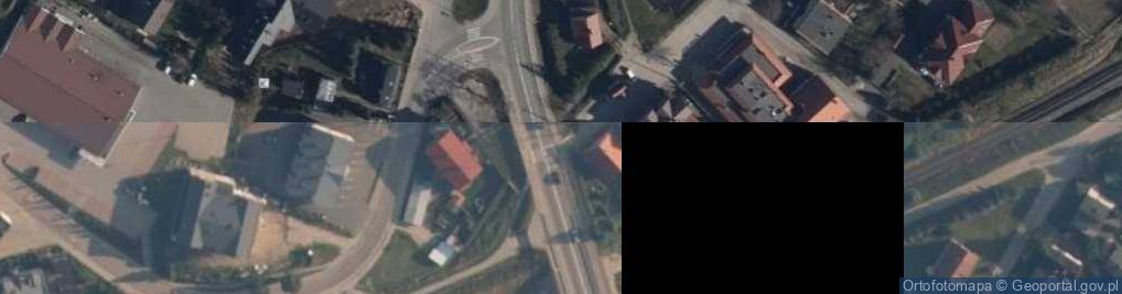 Zdjęcie satelitarne Zukowo Pomnik zolnierza SU