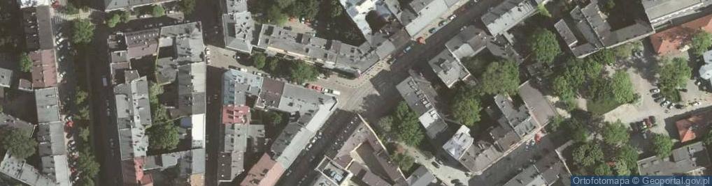 Zdjęcie satelitarne Zwierzyniecka street,Krakow Poland