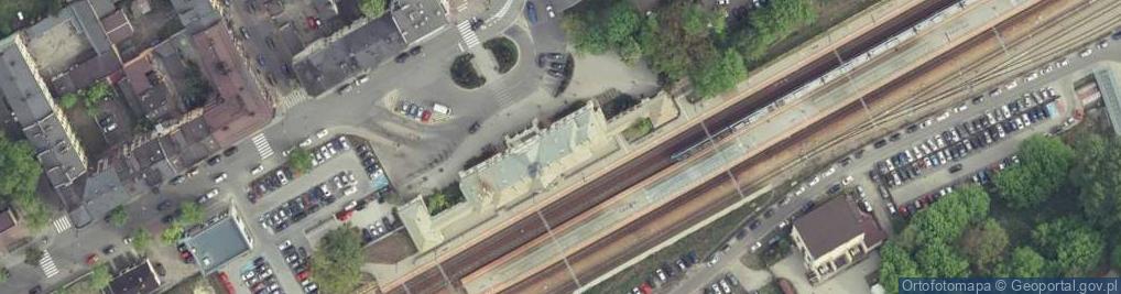 Zdjęcie satelitarne Zyrardow station01
