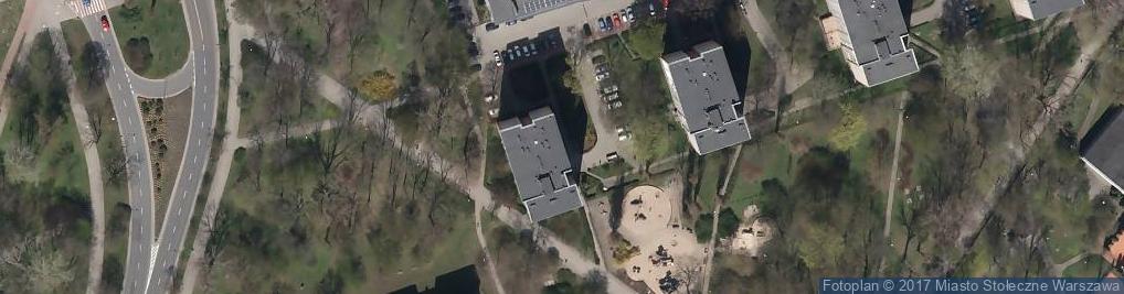 Zdjęcie satelitarne Centrum Edukacji Bartoń