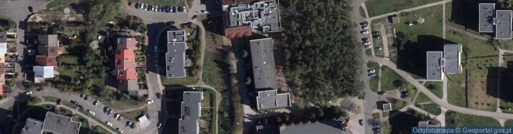 Zdjęcie satelitarne Centrum Kultury Katolickiej 'Wiatrak'