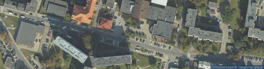 Zdjęcie satelitarne Collegium Catholicum Bydgostiense-Zespół Szkół Katolickich Pomnik Jana Pawła II