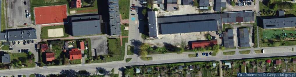 Zdjęcie satelitarne Euro-Szkoła Bis Zespół Szkół Zawodowych Krzysztofa Sadrakuły