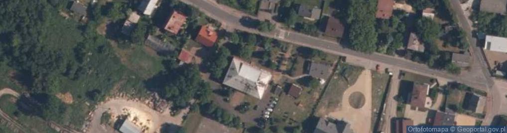 Zdjęcie satelitarne Gminny Zespół Szkolno-Przedszkolny Nr 2