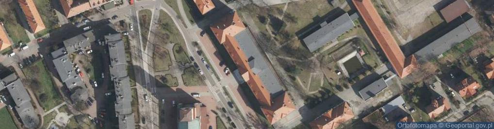 Zdjęcie satelitarne Górnośląskie Centrum Edukacyjne Im. Marii Skłodowskiej-Curie