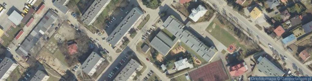 Zdjęcie satelitarne Miejski Zespół Szkół Nr 1