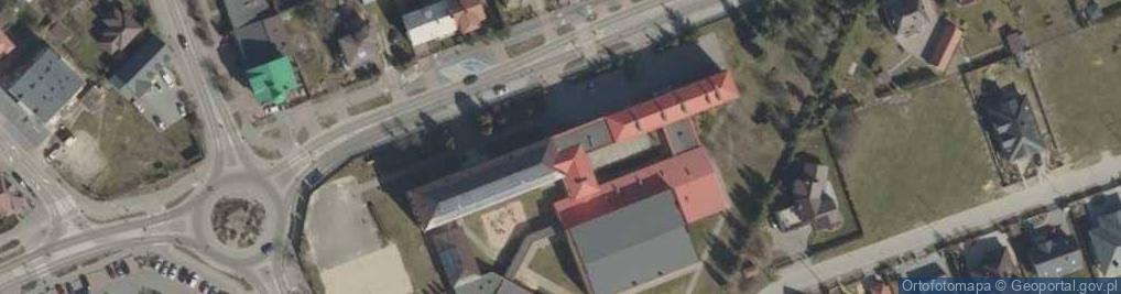 Zdjęcie satelitarne Miejski Zespół Szkół