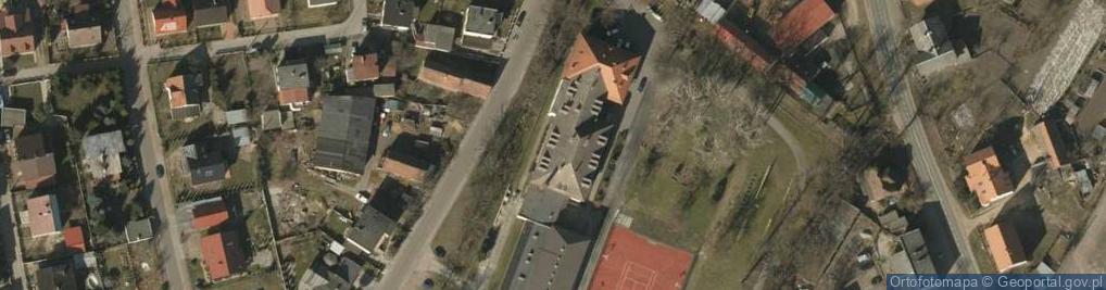 Zdjęcie satelitarne Powiatowy Zespół Szkół Im. Jana Pawła II