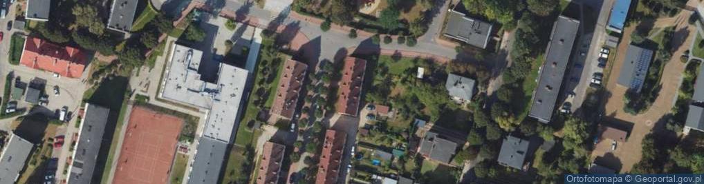 Zdjęcie satelitarne Powiatowy Zespół Szkół Nr 1