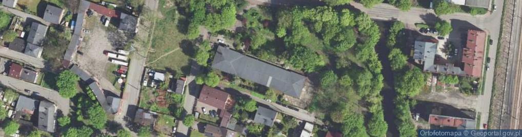 Zdjęcie satelitarne Szkoły Otwartego Myślenia