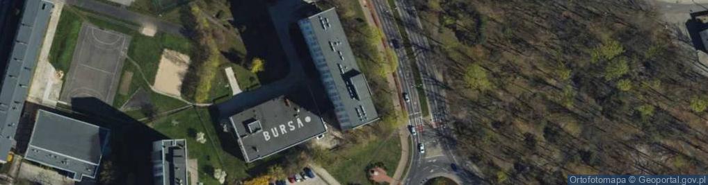 Zdjęcie satelitarne Zespół Placówek Młodzieżowych 'Bursa'