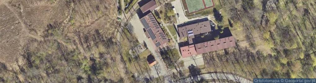 Zdjęcie satelitarne Zespół Szkół Agrotechniczno-Ekonomicznych w Weryni