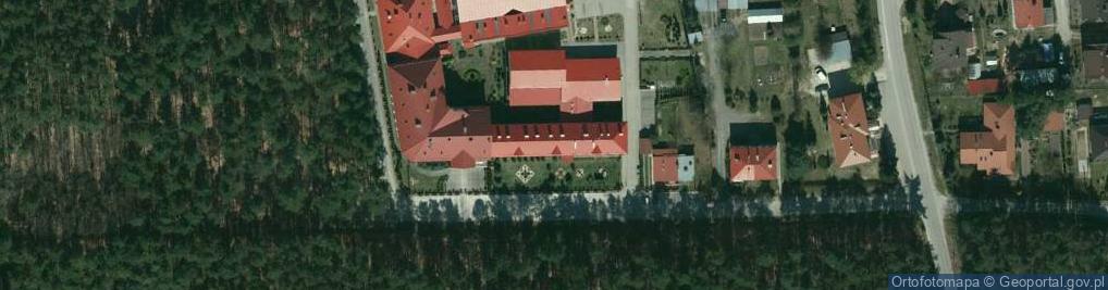 Zdjęcie satelitarne Zespół Szkół Brzóza Królewska