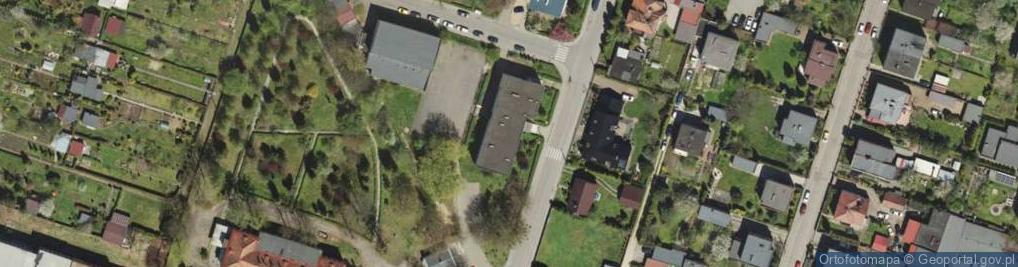 Zdjęcie satelitarne Zespół Szkół Budowlano - Architektonicznych
